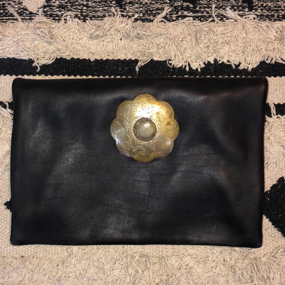 Handbags - Leather Concho Purse